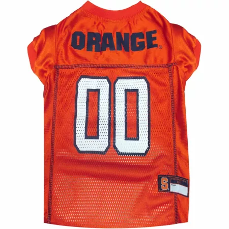 Pets First NCAA Syracuse Orange Pet Jersey Dog Jerseys