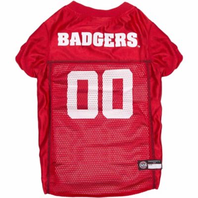Pets First NCAA Wisconsin Badgers Pet Jersey