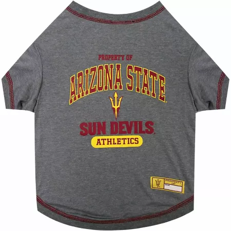 Pets First NCAA Arizona State Sun Devils Pet T-Shirt Dog Shirts