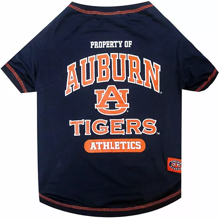 Pets First NCAA Auburn Tigers Pet T-Shirt Dog Shirts