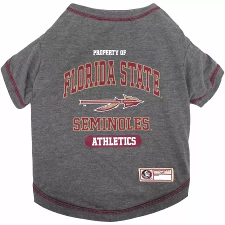 Pets First NCAA Florida State Seminoles Pet T-Shirt Dog Shirts