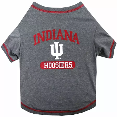 Pets First NCAA Indiana Hoosiers Pet T-Shirt Dog Shirts