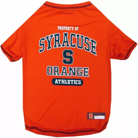 Pets First NCAA Syracuse Orange Pet T-Shirt Dog Shirts