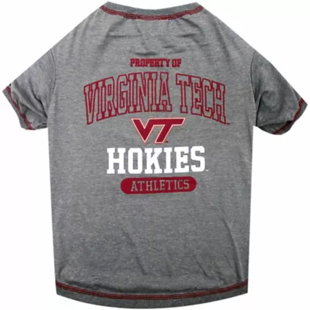 Pets First NCAA Virginia Tech Hokies Pet T-Shirt Dog Shirts