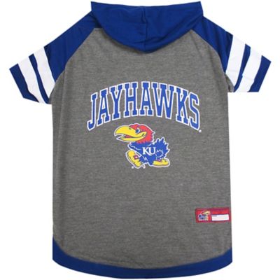 Pets First NCAA Kansas Jayhawks Pet Hoodie