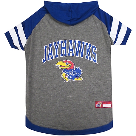 Pets First Kansas Jayhawks Pet Hoodie T-Shirt