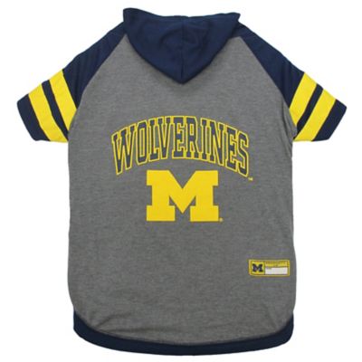 Pets First Michigan Wolverines Pet Hoodie T-Shirt