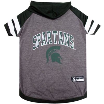 Pets First NCAA Michigan State Spartans Pet Hoodie