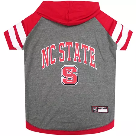 Pets First NCAA NC State Wolfpack Pet Hoodie T-Shirt Dog Shirts