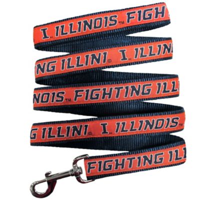 Pets First NCAA Illinois Illini Nylon Dog Leash