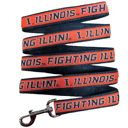 Pets First NCAA Illinois Illini Dog Leash Dog Basic Leashes