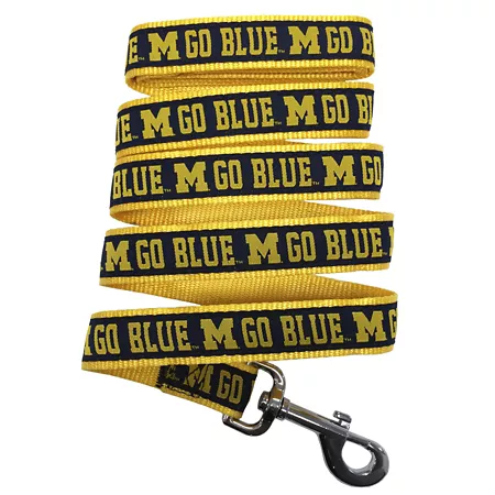 Pets First Michigan Wolverines Dog Leash Dog Basic Leashes