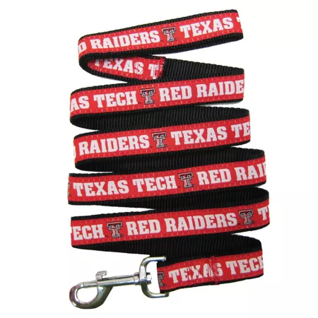 Pets First Texas Tech Red Raiders Dog Leash Dog Basic Leashes