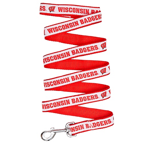 Pets First Wisconsin Badgers Dog Leash