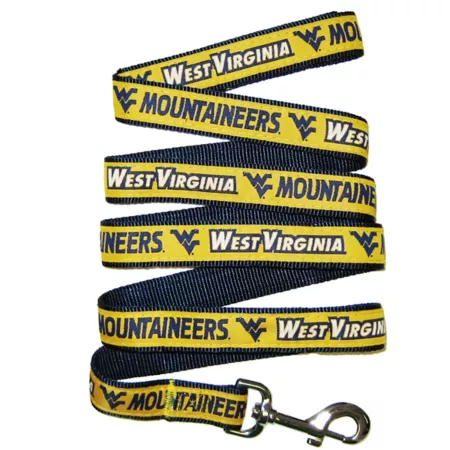 Pets First West Virginia Mountaineers Dog Leash Dog Basic Leashes