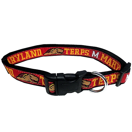Pets First Adjustable Maryland Terrapins Dog Collar