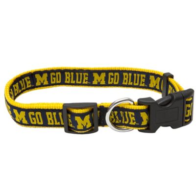 Image showing  Adjustable Michigan Wolverines Dog Collar