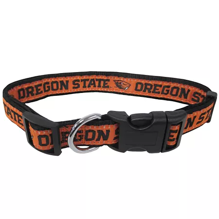 Pets First Adjustable Dog Collar for Oregon State University Beavers Dog Basic Collars