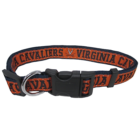 Pets First Adjustable Virginia Cavaliers Dog Collar