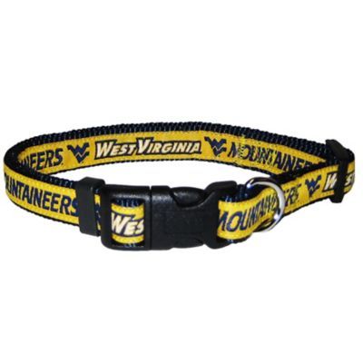 Image showing  Adjustable West Virginia Mountaineers Dog Collar