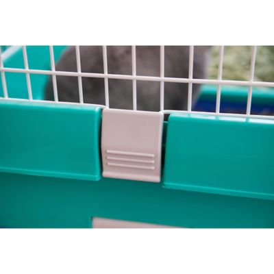 Image showing  Mobile Wire Small Animal House, 33.11 in. x 20.71 in., Green