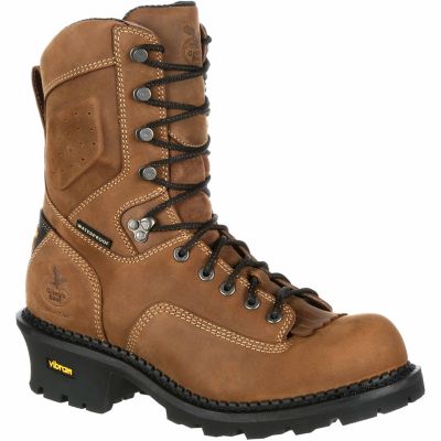 Georgia Boot Men's Comfort-Core Waterproof Logger Boots -  GB00096  M  080