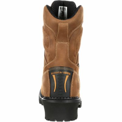 Image showing 3 th Georgia Boot Men's Comfort Core Composite Toe Logger Boots