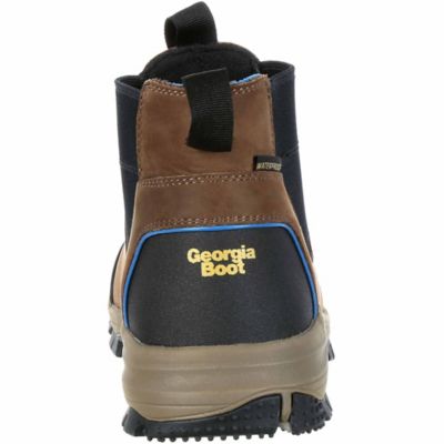 Image showing  Men's TPU Toe Blue Collar Chelsea Waterproof Work Boots