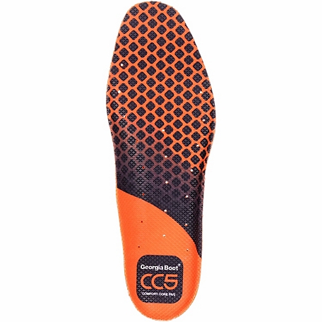 Georgia Boot CC5 Insole, Airflow Channels, Ergonomic Arch Support