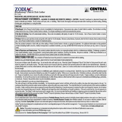 Image showing  Breakaway Flea and Tick Collar for Cats, 1-Month Supply