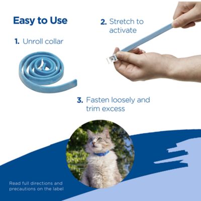 Image showing  Breakaway Flea and Tick Collar for Cats, 1-Month Supply