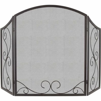Pleasant Hearth Scroll Fireplace Screen At Tractor Supply Co