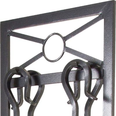 Image showing  Sheffield Fireplace Tool Set, Steel, 5-Pack