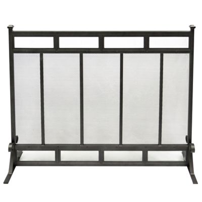 Pleasant Hearth Atticus Mesh Fireplace Screen