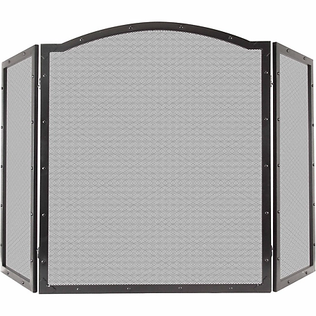 Pleasant Hearth Fortna Trifold Fireplace Screen