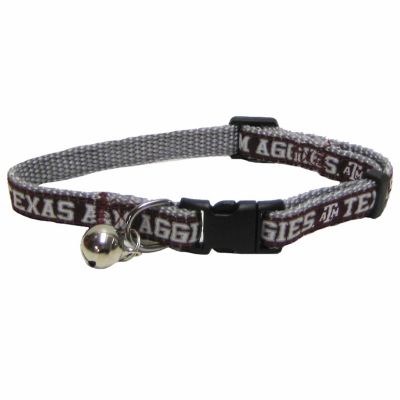 Pets First Adjustable Texas A&M Aggies Cat Collar