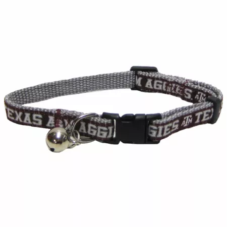 Pets First Texas A&M Aggies Adjustable Cat Collar Cat Collars & Harnesses