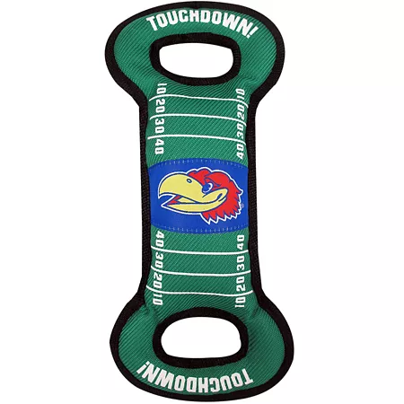 Pets First Kansas Jayhawks Dog Field Toy Dog Rope & Tug Toys