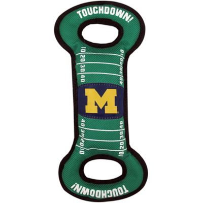 Pets First Michigan Wolverines Dog Field Toy