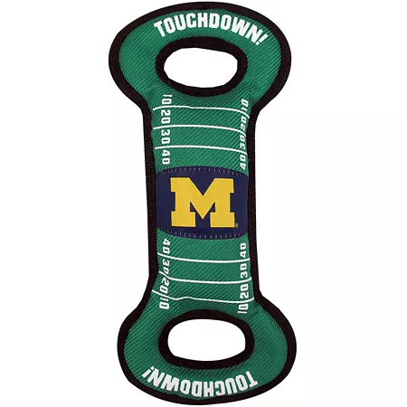 Pets First Michigan Wolverines Dog Field Toy Dog Rope & Tug Toys