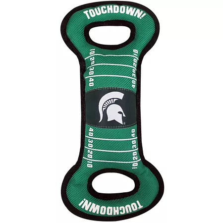 Pets First Michigan State Spartans Dog Field Toy Dog Rope & Tug Toys