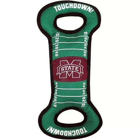 Pets First Mississippi State Bulldogs Dog Field Toy Dog Rope & Tug Toys