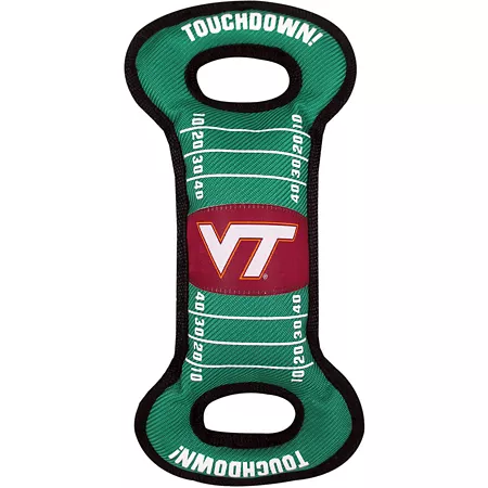 Pets First Virginia Tech Hokies Dog Field Toy Dog Rope & Tug Toys