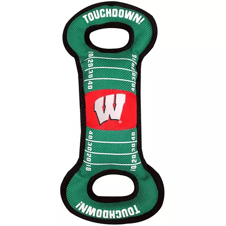 Pets First Wisconsin Badgers Dog Field Toy Dog Rope & Tug Toys