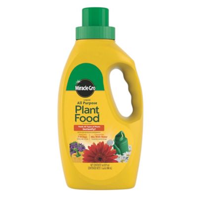 Miracle-Gro 32 oz. Liquid All-Purpose Plant Food Concentrate Watch my Vegetables Grow!