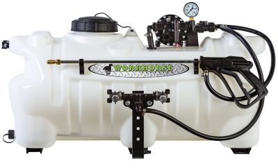 WorkHorse Sprayers 25 gal. 2-Nozzle 12V Deluxe ATV Boomless Sprayer