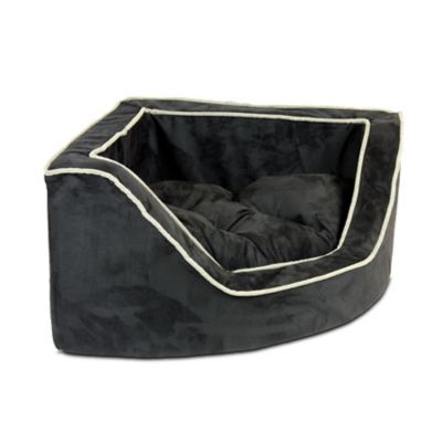 Snoozer Luxury Micro Suede Corner Pillow Dog Bed