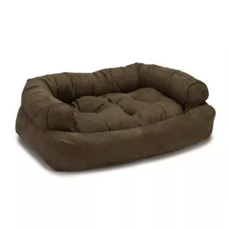 Snoozer Luxury Microsuede Upholstered Sofa Bed Bolster Dog Beds