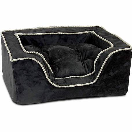 Snoozer Luxury Micro Suede Square Pillow Dog Bed