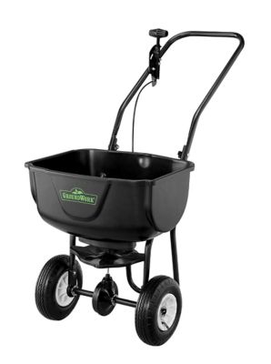 Image showing  50 lb. Capacity Push Broadcast Spreader with Metal Controller